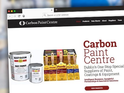 Carbon Paint Centre Website