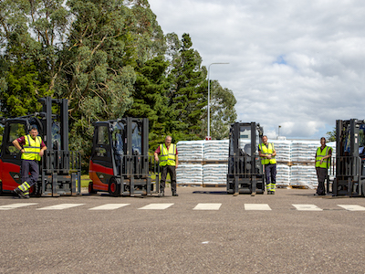 Green Energy Initiative Sees Carbon Group Forklifts Go Electric