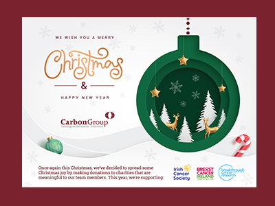 Carbon Group Dedicates Christmas Charity Donations in Memory of Carol Deegan, RIP: